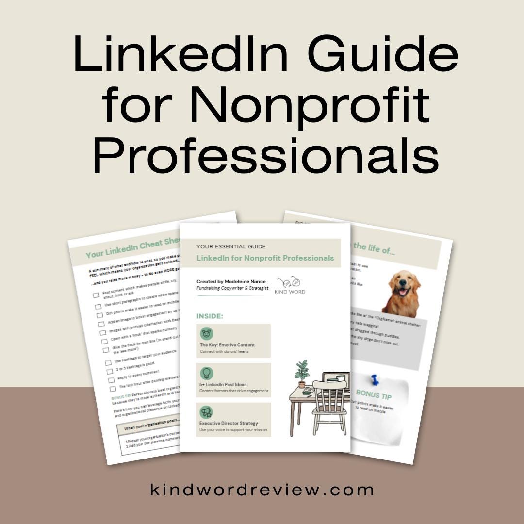 LinkedIn Guide for Nonprofit Professionals